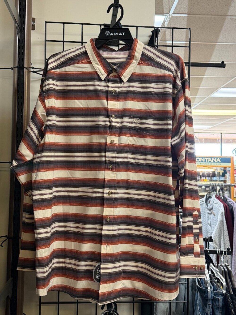 Ariat Men's 360 Airflow Classic Fit Long Sleeve Shirt - Sandshell